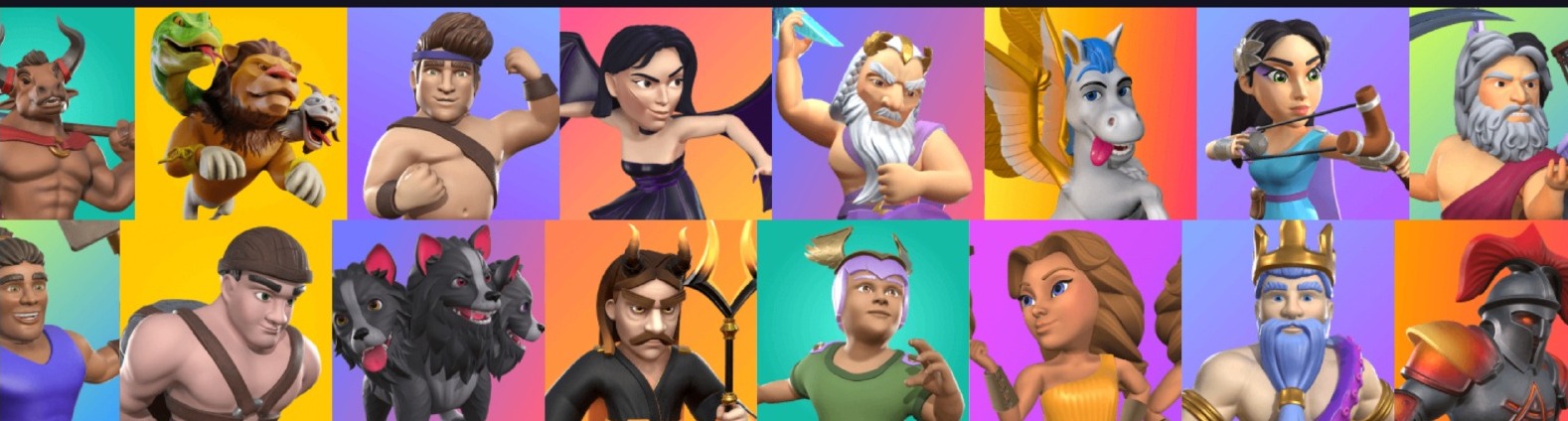 Olympus Game characters